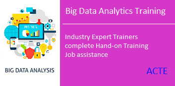 Big Data Analytics Training in Chennai ACTE