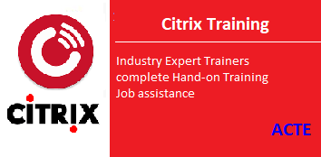 CITRIX Training in Chennai ACTE