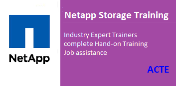 Netapp Storage Training in Chennai ACTE