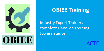 OBIEE Training in Chennai ACTE