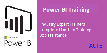 Power BI Training in Chennai ACTE
