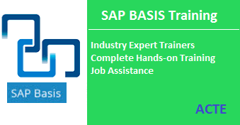 SAP BASIS training chennai ACTE