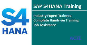 SAP S4HANA training chennai ACTE