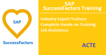 SAP SucessFactors training chennai ACTE